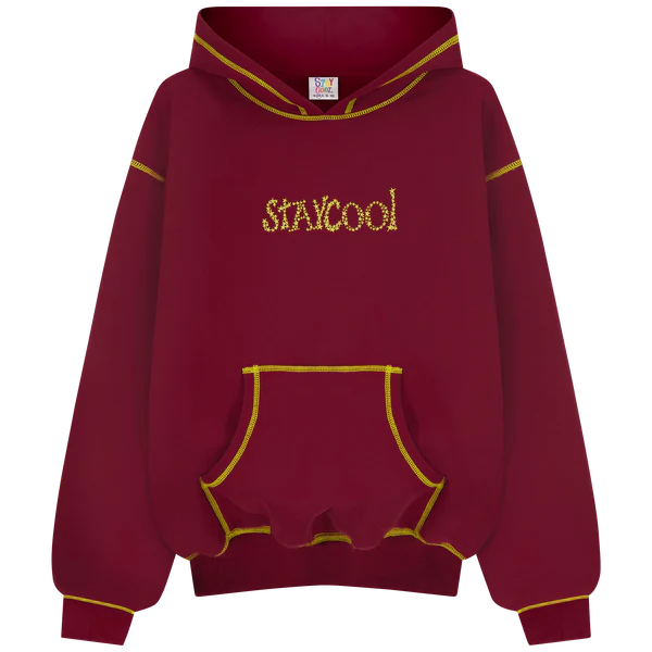 Star Hoodie (Maroon)